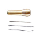 Copper Leather Tent Sewing Awl Hand Stitcher Taper Leathercraft Needle Wor BWA