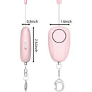 Safe Sound Personal Alarm Siren Song USB Charging Personal Alarm 130Db SecurI7E1