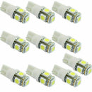 15x White T10 194 168 SMD 5050 LED Car Wedge Tail Side Parking Light Globe DC12V