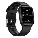 Fashion Smart watch IP68 Waterproof Full Touch Screen Wristwatch Black