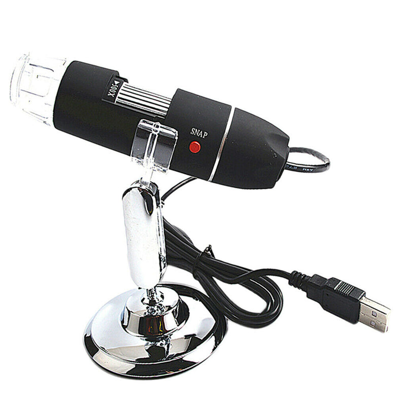 Portable USB Digital Microscope 500x Magnification 8-LED Microscope