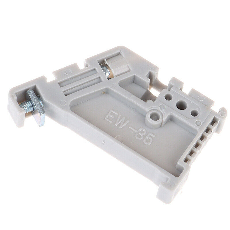 10PC EW-35 SAK JXBS-BF Terminal Din Rail End Bracket Terminal Fixings PartsB Gw
