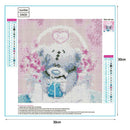 5D DIY Full Drill Diamond Painting Bear Gift Cross Stitch Embroidery Mosaic