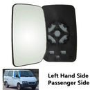 Front Door Wing Mirror Glass Passenger Side for Ford Transit MK6 MK7 00-14