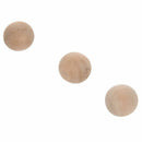 Wooden balls without bore diameter 15 mm, 15 pieces