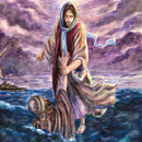 Full Drill Diamond Painting DIY Jesus Mosaic Rhinestone Picture Handicraft