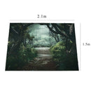 7x5ft Castle in Forest Lovers Vinyl Digital Printed Photography Backdrop Pr A5H5