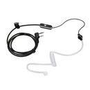 2 Pin Acoustic Tube PTT MIC Earpiece Earphone for Baofeng Retevis Radios B