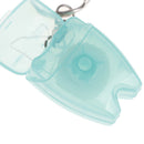 2Pcs 15 Meters Dental Floss Keychain Mini Health Hygiene Key Ring Portab OZ
