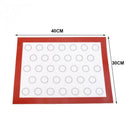 Non-Stick Macaron Silicone Baking Mat Pad Sheet Circles Silicone Pastry Bak K4P7