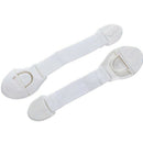 10 Pieces Of Child Protection Lock Long Drawer Door Cabinet Lock Plastic Ch