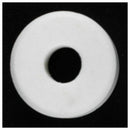 15mm OD 6mm High Round Ceramic Insulated Washer Fender 50 Pieces E5V3