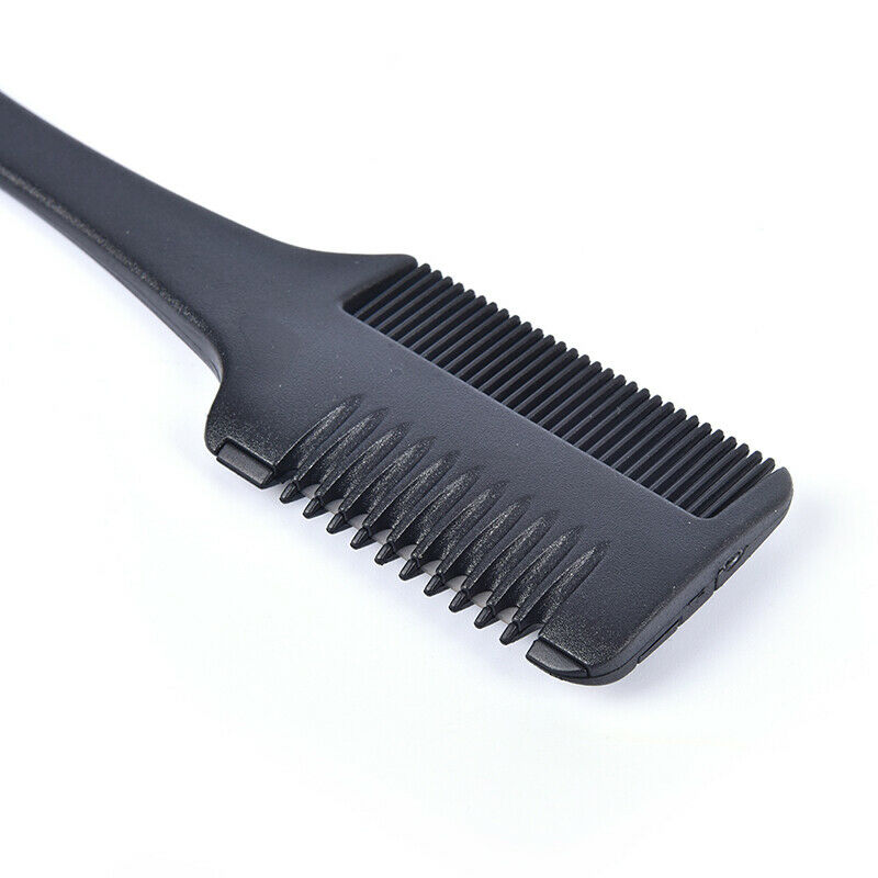 Double Sides Hair Razor Comb Hair Cutting Thinning Trimmer with Blades3 Cy