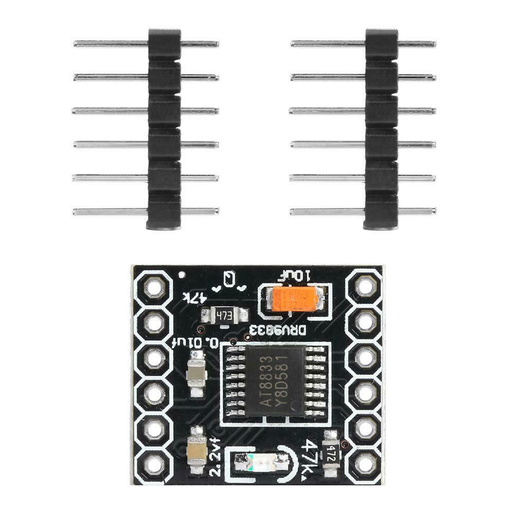 HW-627 DRV8833 2CH Driver Module Board with 2 6-Pin Headers for DC Gea ...
