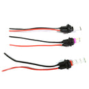 2x T10 W5W 168 194 Car Socket Connector Extension LED Bulbs Wedge Light Base New