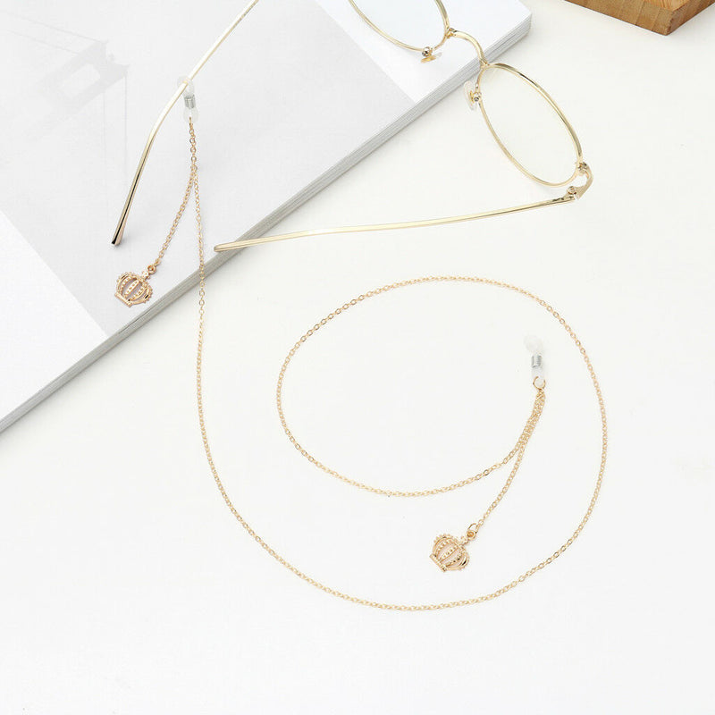 Anti-Slip Eyewear Landyard Eyeglass Necklace Cord Chain Retainer Holder Rope