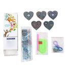 Diamond Painting Keyring Keychains Unique Shining Full Drill RhinestonesRe S8A9