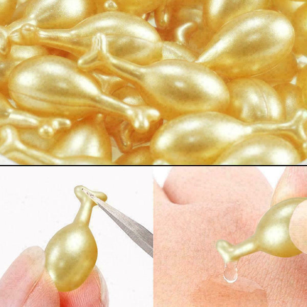 37Pcs Face Serum Capsules Reducing Fine Lines Skin Brightening Hydrating Li C6Y1