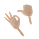 5 Pairs Movable Joints Hands for 1/6 Female Action Figures BJD DOD AS DZ Dollfie