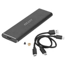 M2 SSD Hard Case NVME PCIe Enclosure M.2 to USB Type C 3.1 GEN2 M Key Adapter