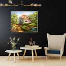 Full Round Drill 5D DIY Diamond Painting House Wall Picture Mosaic (B120)