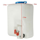 Universal 2 Pin 12V 1.8L Car Windscreen Washer Bottle Kit With Pump Jet But G7Z6