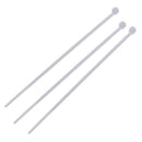 1000 Pcs White Plastic Cable Zip Tie Fasten Wrap 95mm x 2mm