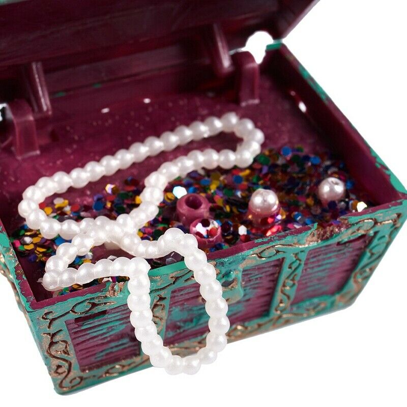 Aquarium Decoration Treasure chest Treasure chest Pirate chest Chest with a