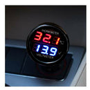 Car Auto 12V Red Green Dual Display LED Digital Thermometer Voltmeter