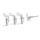 4Pcs Free Motion Embroidery Presser Foot Feet Set for Brother Machine