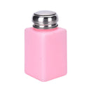 200ML Liquid Alcohol Press Nail Polish Remover Dispenser Pumping Bottle  Z