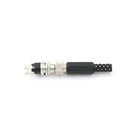 Lockable Male 5.5mmx2.1mm DC Power Socket Female Panel Connector P2D8BX