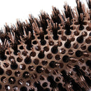 Round Barrel Hair Brush with Simulation Boar Bristle, for Hair Drying, Styl W2J6