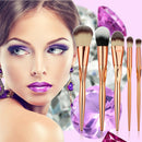 Pro 5pcs Makeup Brushes Set Powder Foundation Eyeshadow Lip Brush Tool A