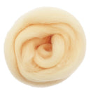 2Pcs Soft Needle Felting Nature Wool Top Roving Dyed Spinning Wet Fibers DIY