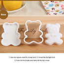 3pcs Sushi Rice Balls Mold Kid Bear Elephant Fish Shape DIY Cooking Kitchen Tool