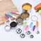 10pcs Measuring Spoons Tea Coffee Measure Cooking Scoops + Cups Teaspoon Utensil