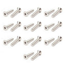 M6 x 16mm Metric Hex Socket Countersunk Flat Head Screw Bolts 20PCS D1R3