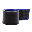 Blue Rear Bumper Protection Rubber Strip Anti-Scratch Door Sill Guard