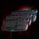 LED Backlit Wired Gaming Keyboard Mechanical Typing Russian Computer Gamer
