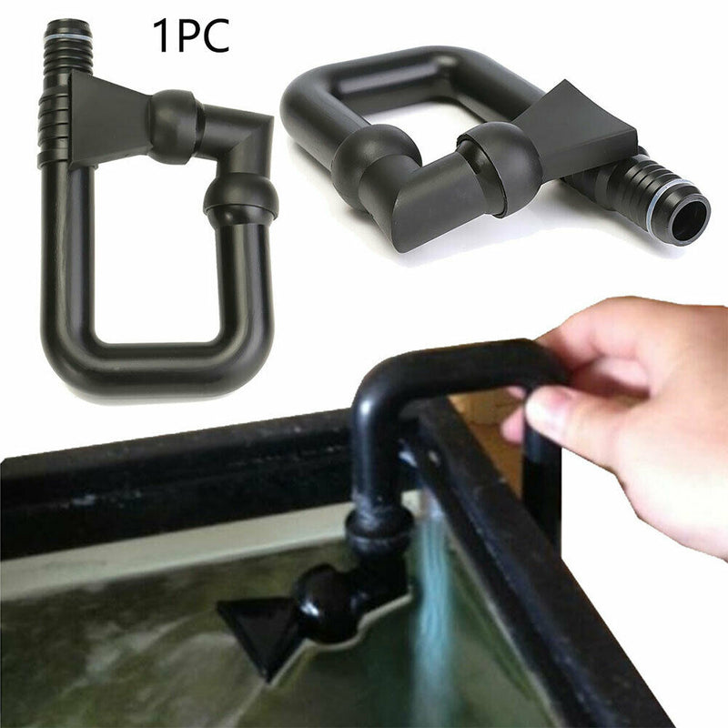 Multi Angle Sump Duck Bill Nozzle Return Hose Aquarium Outflow Pipe Flexible