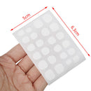 240pcs Double-side Adhesive Tips White False Nails Tool Nail Glue Tool~
