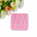 Cartoon cat animal Shape fondant cake silicone molds chocolate candy decor OZ