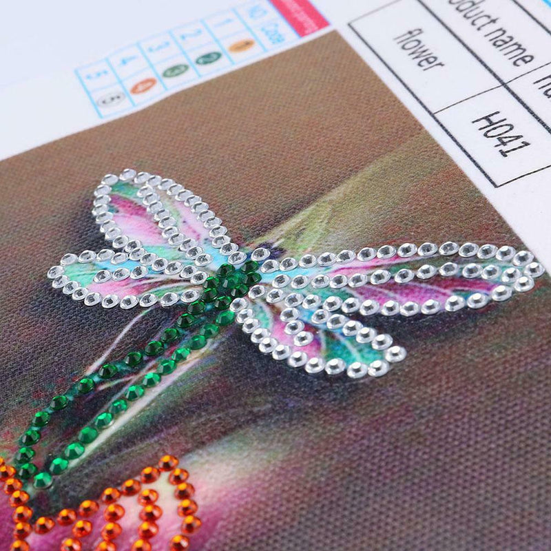 5D DIY Special Shaped Diamond Painting Flowers Cross Stitch Embroidery Kits