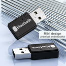 Wireless PC Audio Music Transmitter Bluetooth 5.0 Sound Card USB Power Adapter
