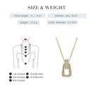 Women Rhinestone Geometric Zipper Dangle Stud Earrings Necklace Jewelry Set A
