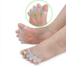 2x Gel Toe Separators Orthotics Stretchers Align Correct Overlapping Hammer Toes