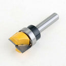 Flush Trim Hinge Mortise/Template Router Bit 8mm Shank 3/4" Bearing Dia.