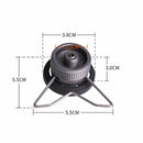 Gas Tank Stove Adapter With Bracket Aluminium Alloy Portable Hiking Camping