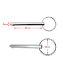 4 Pieces Stainless Steel Boat Bimini Top Deck Hinge Quick Release Ball Pin